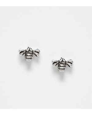 Kingsley Ryan Bee Stud Earrings - Metallic