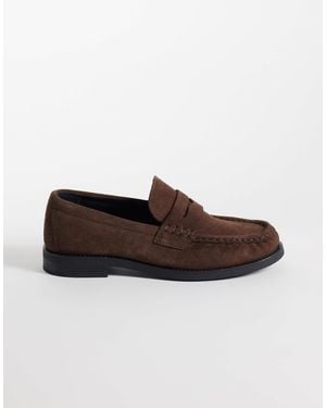 & Other Stories Real Suede Loafer - Brown