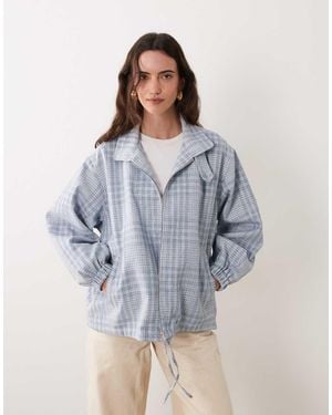 ASOS Casual Harrington Jack - Blauw