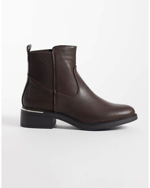 SEQWL Aredea Ankle Boots - Brown