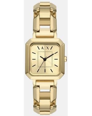 ARMANI EXCHANGE Three-Hand-Tone Stainless Steel Watch - Metallic