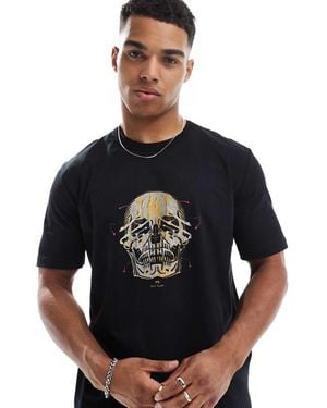 Paul Smith Regular Fit Skull T-shirt - Black