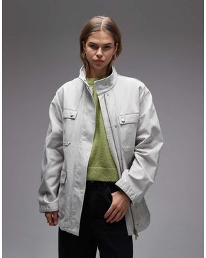 ARKET Denim Overshirt - Grijs
