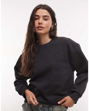 Vans Felpa Girocollo Nera - Nero