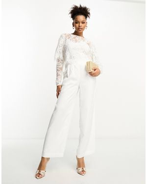 Vila – elegante brauthose - Natur