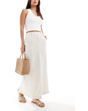 Object Tailored Ankle Length Skirt - White