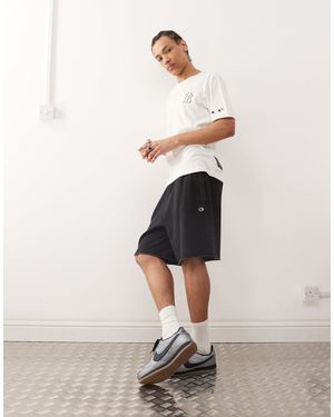 Champion Time Capsule Washed Look Shorts - Natural