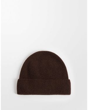 ASOS Feinstrick-beanie aus wolle - Braun