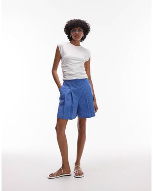 Shorty JEANNE coton bio Bleu Minéral - Matins d'avril