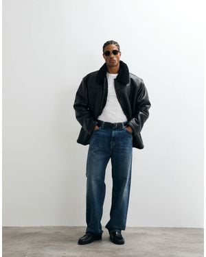 ASOS – pilotenjacke - Blau