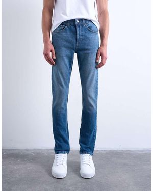 TOPMAN Stretch Skinny Jeans - Blue
