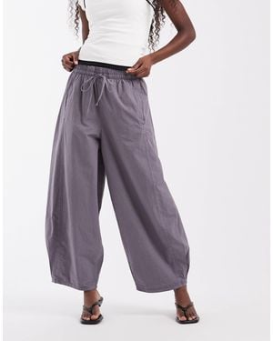 ASOS Oversized Balloon Pull On - Purple