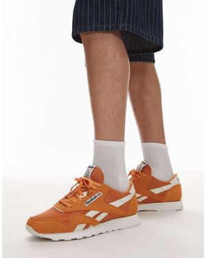 Reebok Classic Nylon Trainers - Orange