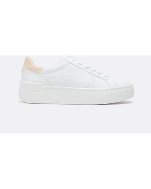 Stradivarius – legere sneaker - Weiß