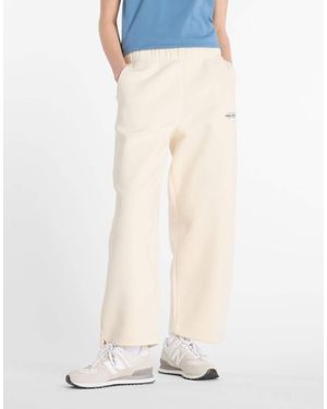 New Balance Reimagined Fleece Barrel Leg Pant - White