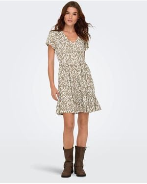 Jdy Vestido -Neutro - Blanco
