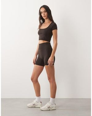4505 Seamless Performance Baby Tee - Natural