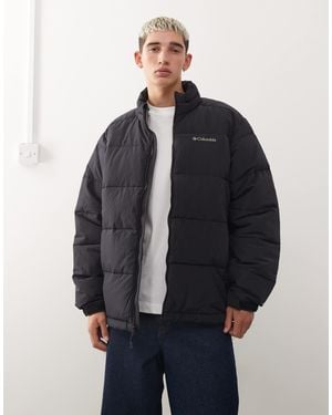 Columbia Pike lake - manteau long - Bleu