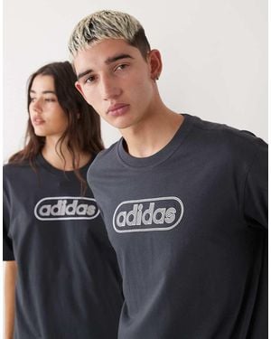 adidas Originals 80's Logo Graphic T-Shirt - Black