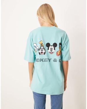 ASOS – disney – oversize-t-shirt im unisex-stil - Blau