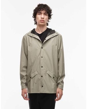 Rains 12010 Waterproof Short Jacket - Grey