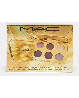 M·a·c Paleta De 6 Sombras De Ojos Treasured De Tono Rose To The Occassion - Metálico