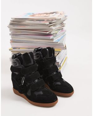 Steve Madden Mavis Wedge Sneakers - Black