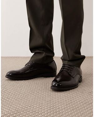 Mango Classic Brogue Shoes - Black
