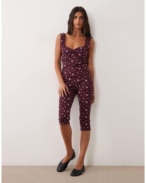Miss Selfridge Capri-hosen-kombiteil - Rot