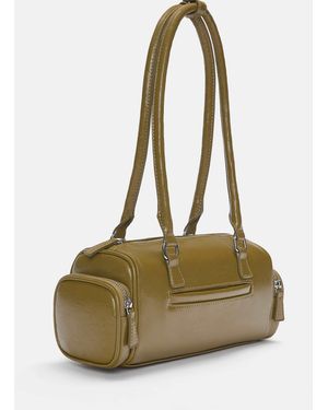 Pull&Bear – retro-schultertasche - Mehrfarbig