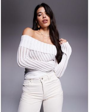 Princess Polly – cloud – strickpullover - Grau