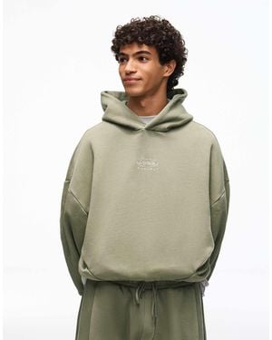 Bershka – kapuzenpullover - Grün