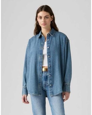Levi's Jordan Camisa Vaquera Ligera En - Azul