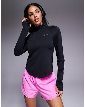 Nike Tempo Dri-fit Half Zip Sweatshirt - Black