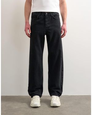 TOPMAN – feste straight jeans - Schwarz