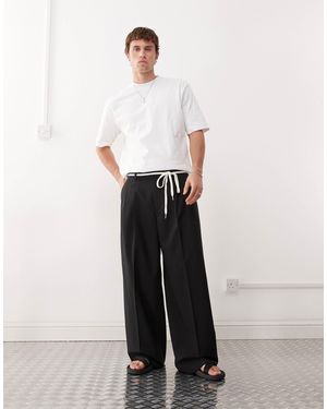 Weekday – elegante hose - Weiß