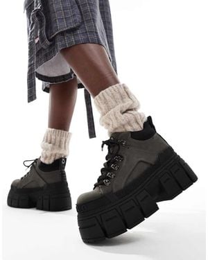 Buffalo Gospher Hike Lo Shoe - Black