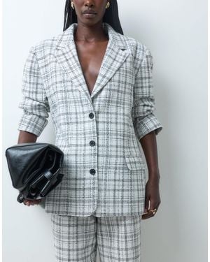 ASOS Tailored Oversized Blazer - Gray