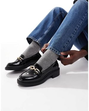 New Look Snaffle Trim Chunky Loafer - Blue