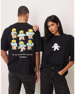 ASOS Oversized T-Shirt With Simpsons Print - Black