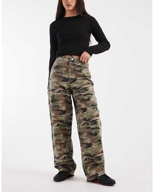 Miss Selfridge Baggy Jean - Multicolour