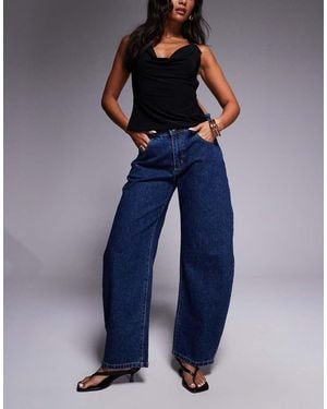 Abrand Jeans 95 Mid Barrel Jeans - Blue