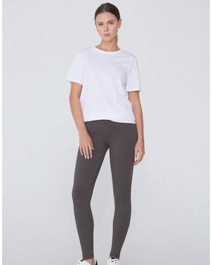 Tezenis Basic Cotton Leggings - White