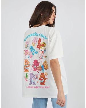 Skinnydip London Care Bears Homebake Club T-Shirt - White