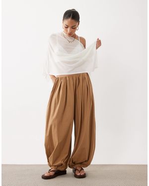 Miss Selfridge Ballonhose - Natur