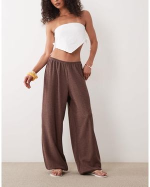 Miss Selfridge Crinkle Balloon Trouser Co-ord - Multicolor