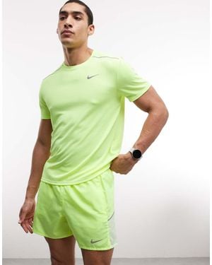 Nike Miler Dri-Fit 5Inch Shorts - Green