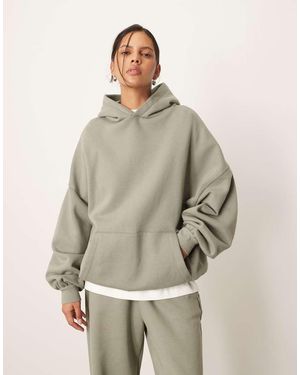 ARRANGE Sudadera Con Capucha De Tejido Grueso Premium De Asos Edition - Neutro