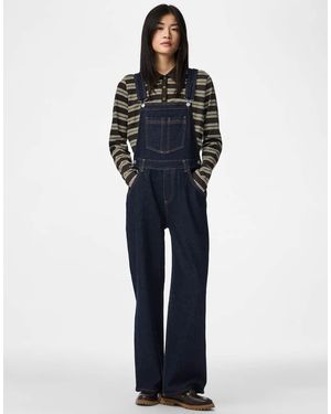 Pieces Pantalones Vaqueros Azul Oscuro De