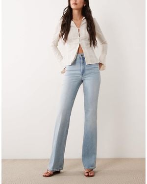 GOOD AMERICAN Good Waist Soft Tech Good Classic Bootcut Jeans - Blue